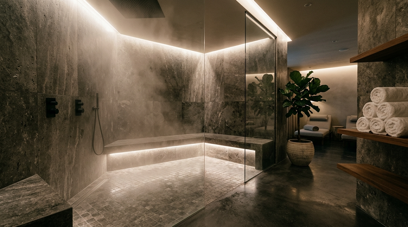 Pick tile that feels spa-like and calm